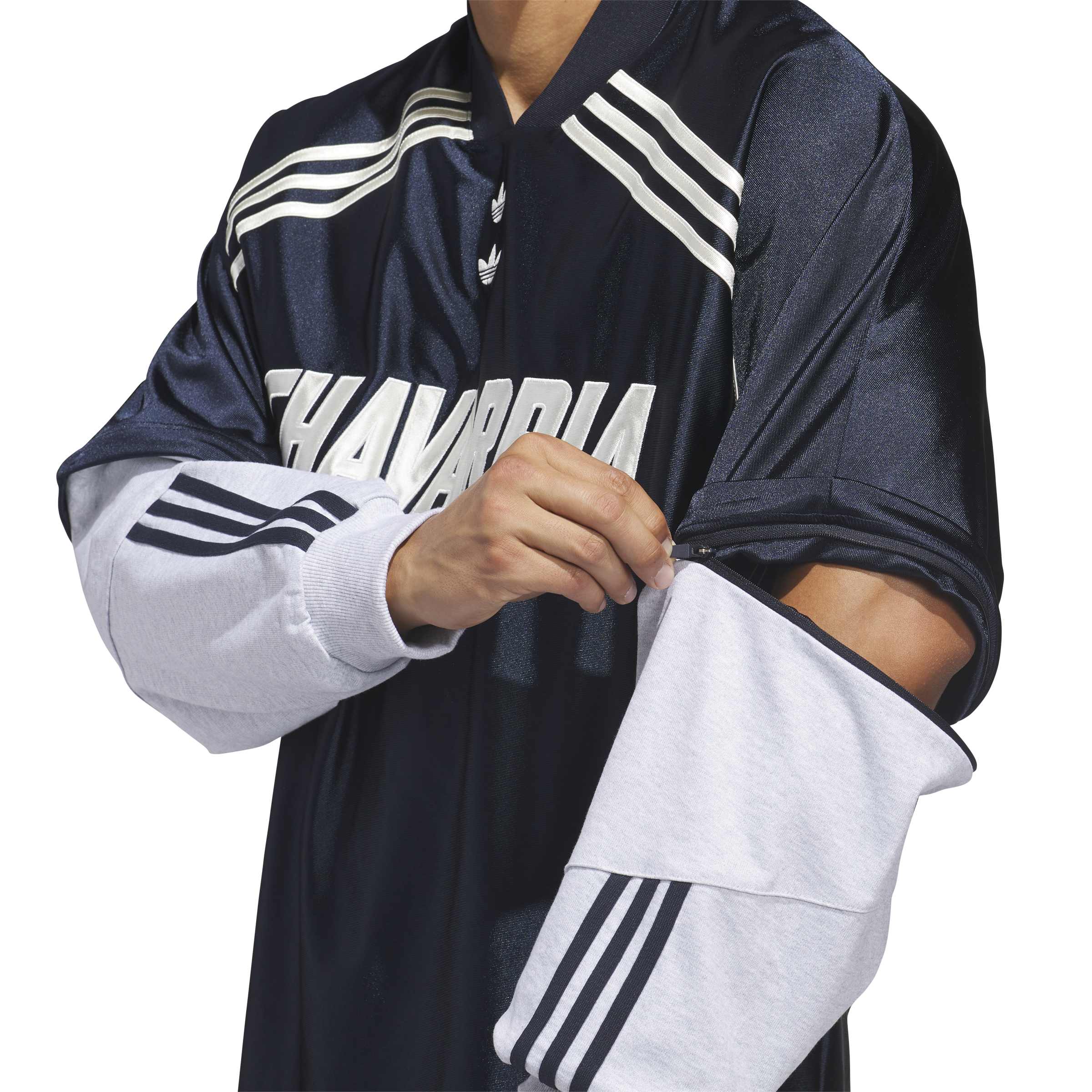 Adidas x Willy Chavarria Dazzle LS Legend Ink/Light Grey Heather