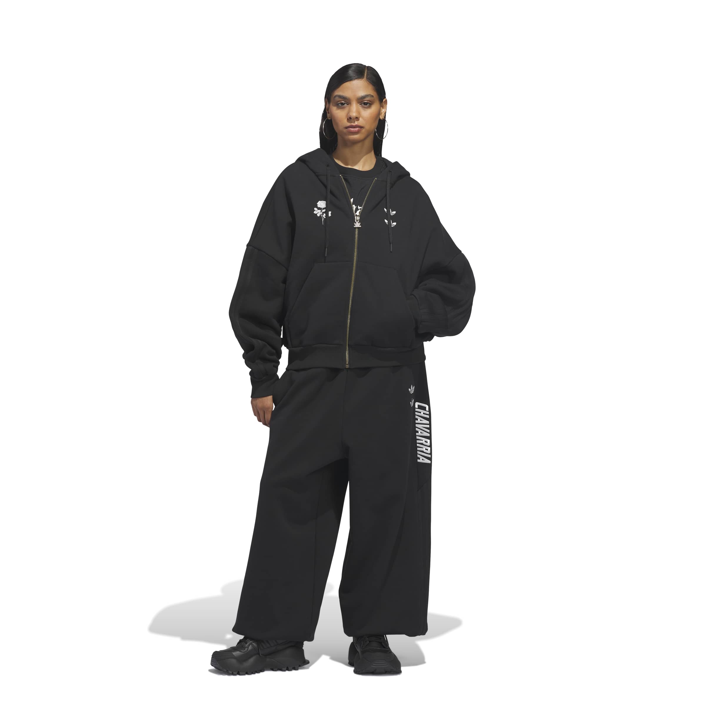 Adidas X Willy Chavarria Dress Twill Track Pant Black