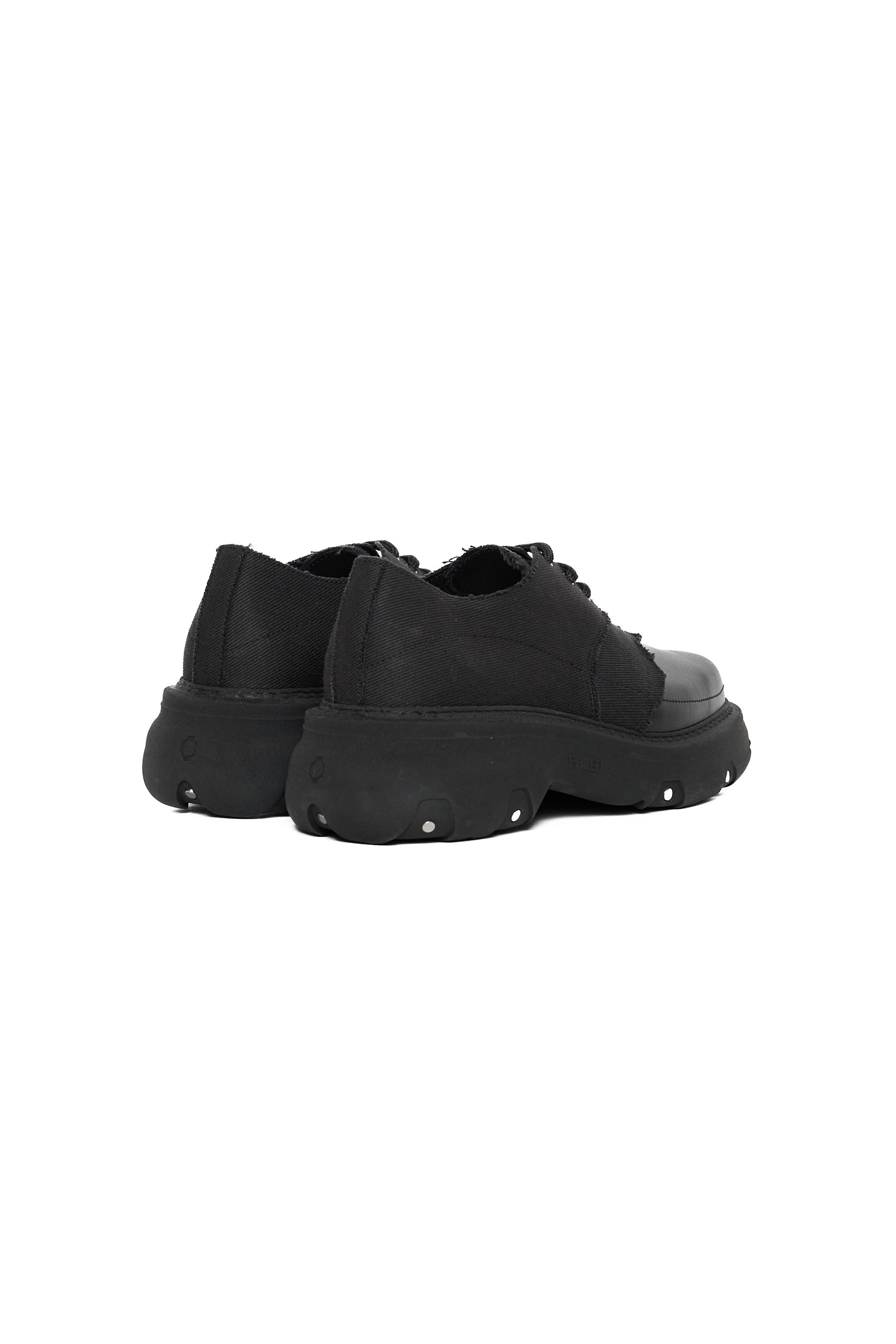 PHILEO 005 Derby Scar Shoes Black – ESSXNYC
