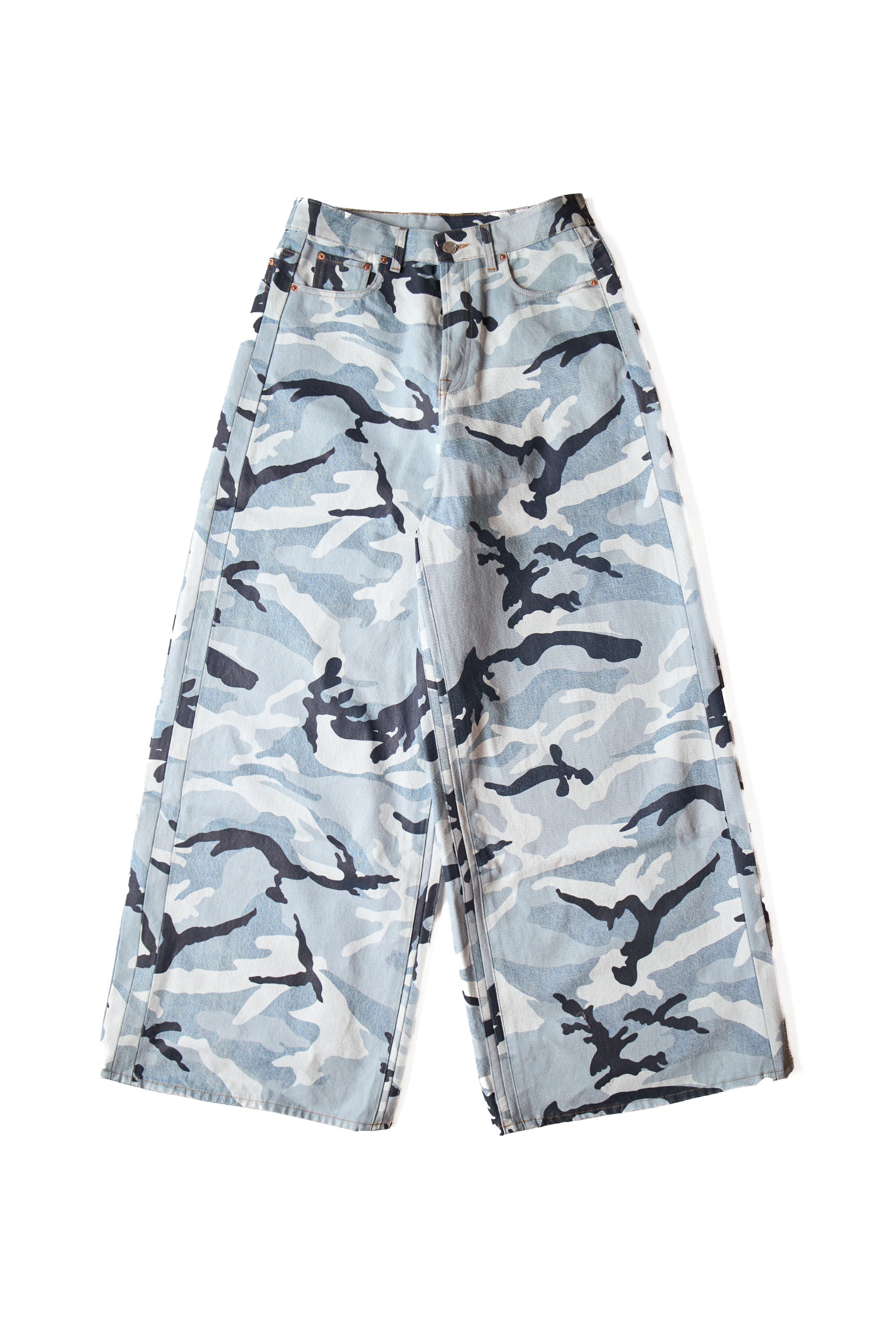 Vetements Camo Big Shape Jeans 12501