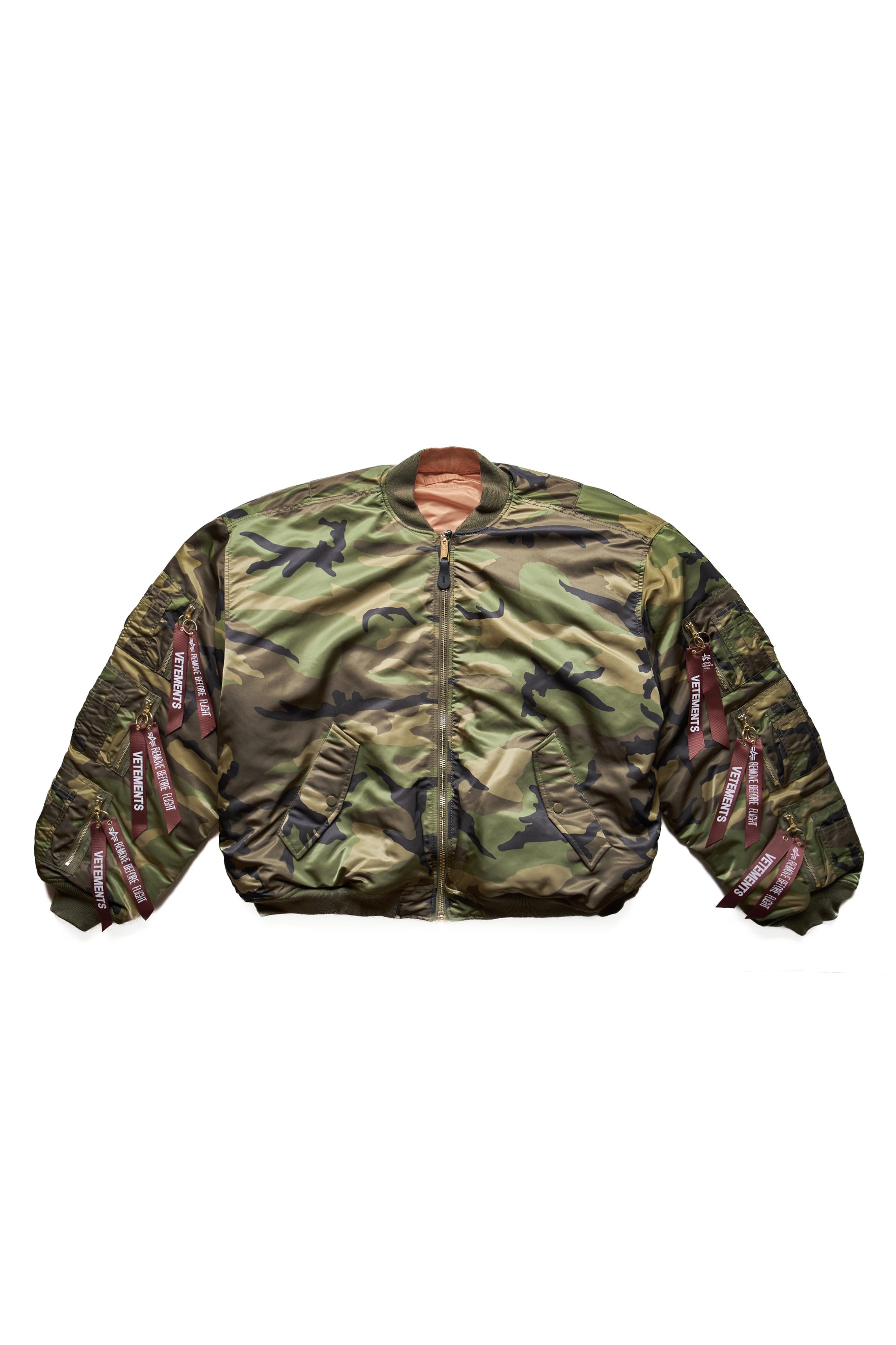 Vetements Camo Cargo Bomber Jacket – ESSXNYC