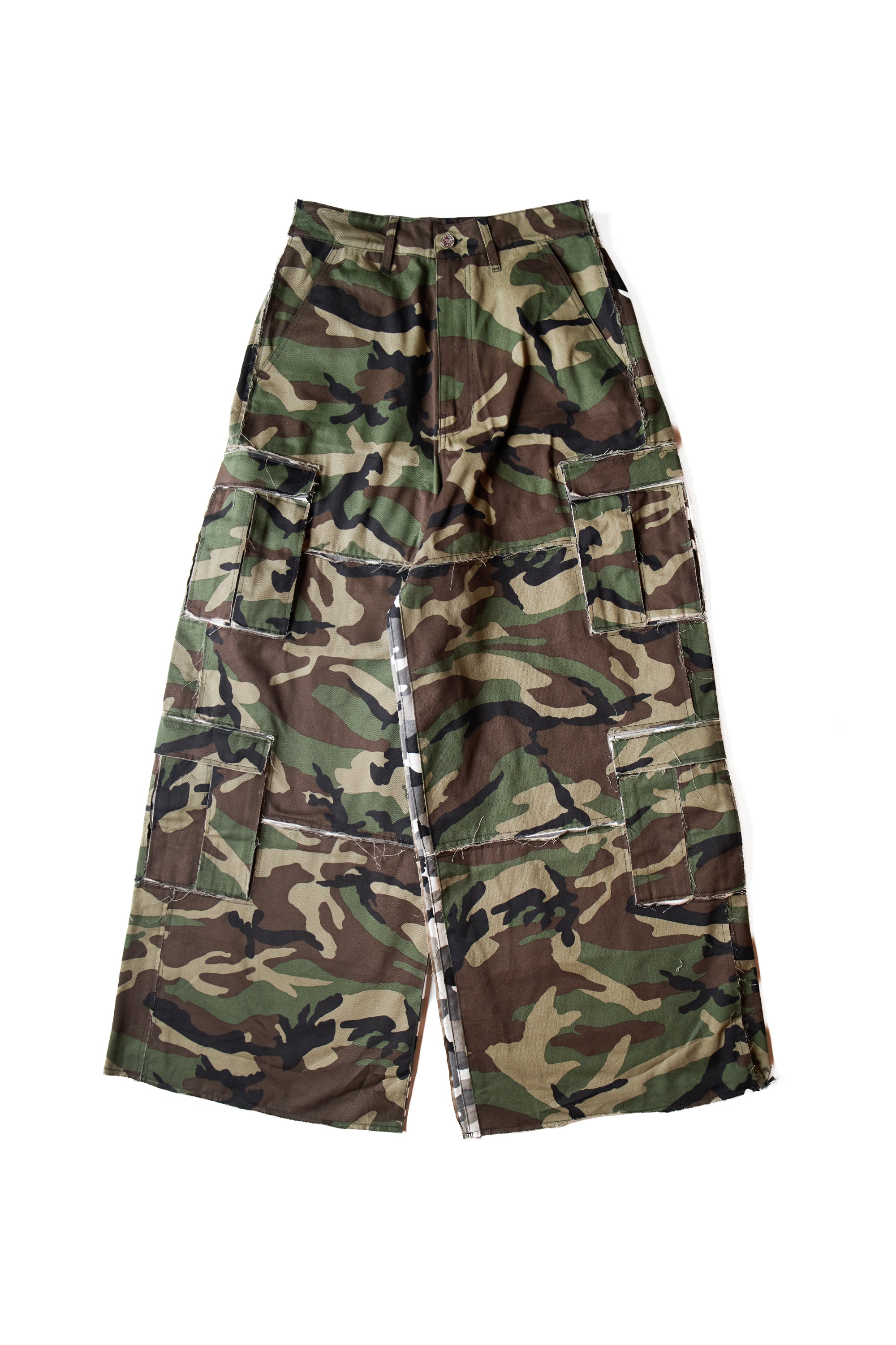 Vetements Patched Camo Cargo Pants 12542