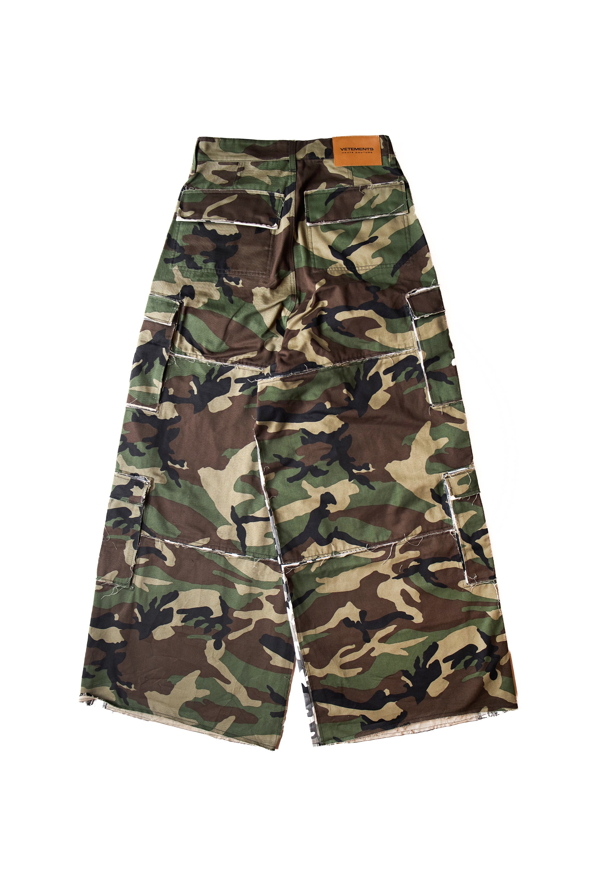 Vetements Patched Camo Cargo Pants 12543