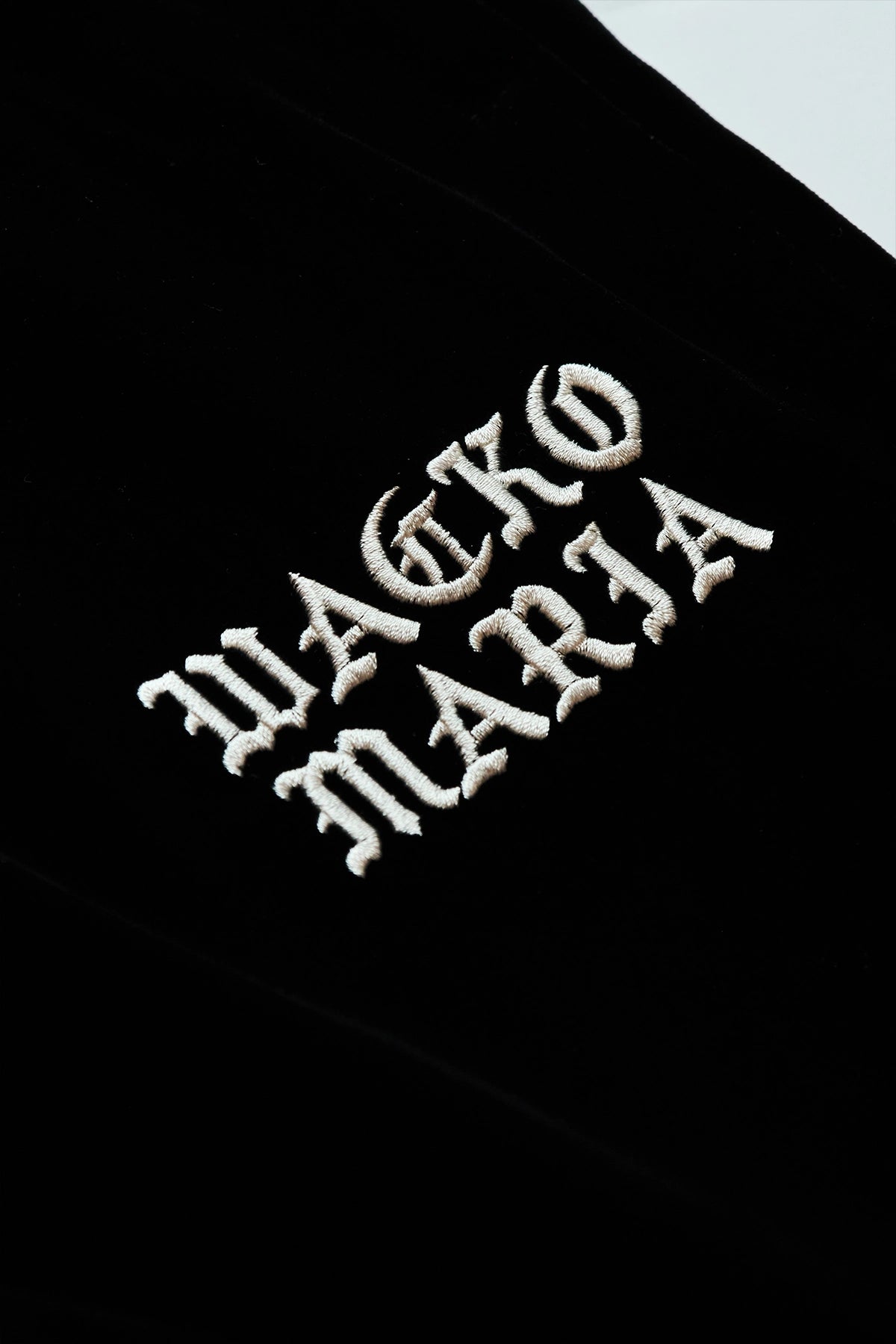 Wacko Maria Velvet Track Pants Black