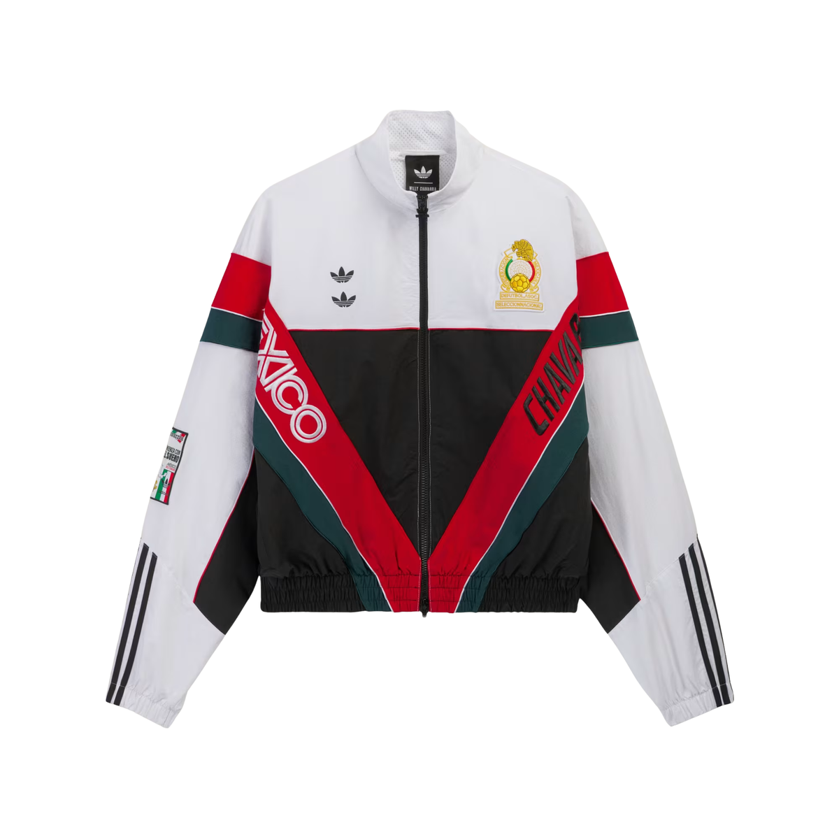 Adidas x Willy Chavarria Oversized Woven Track Jacket White – ESSXNYC