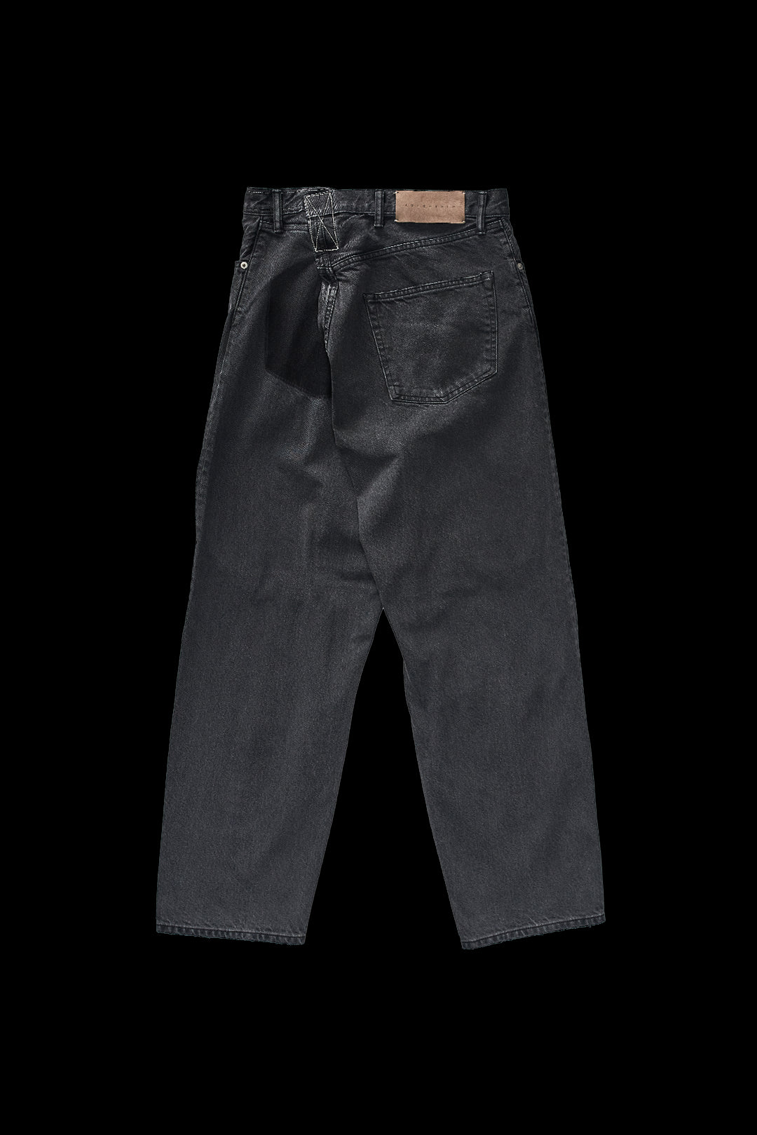 Kuro Crossed Denim Pants 1019