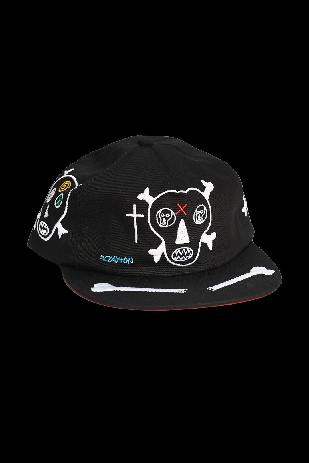 Clayton Patterson Cotton Skull Cap Black 3783