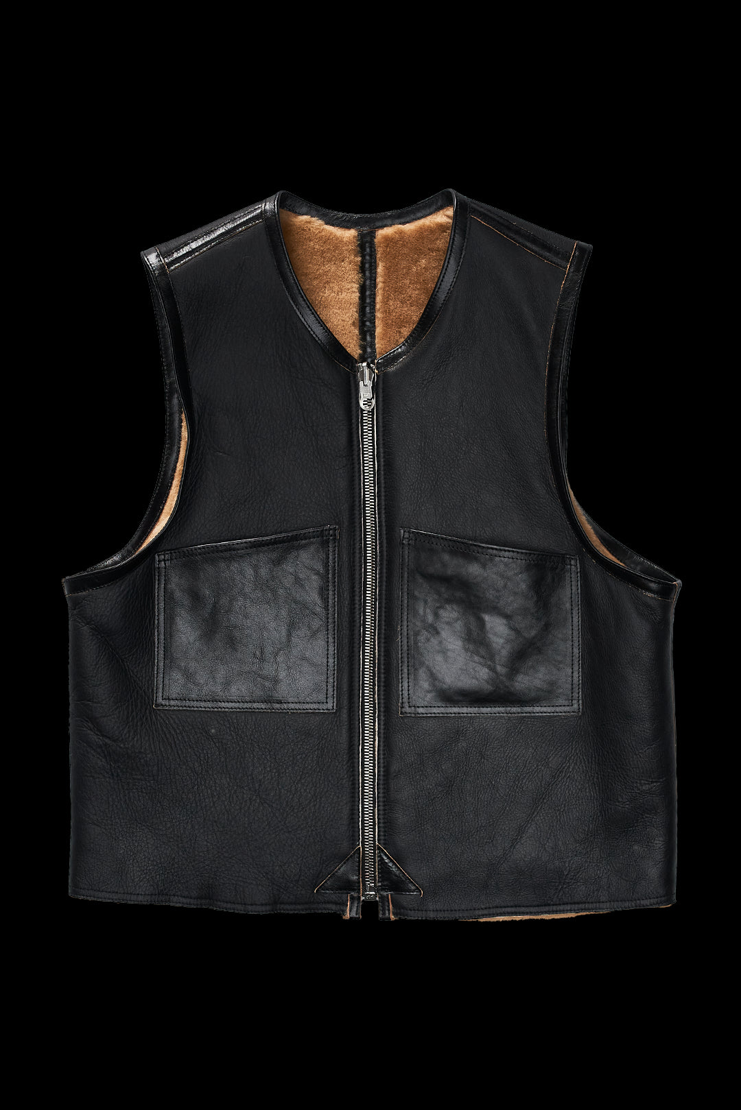 OUR LEGACY REVERSIBLE SHEARLING VEST