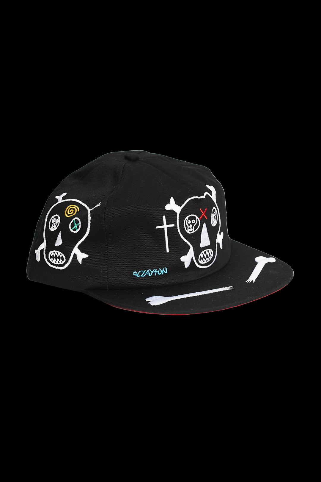 Clayton Patterson Cotton Skull Cap Black 3785