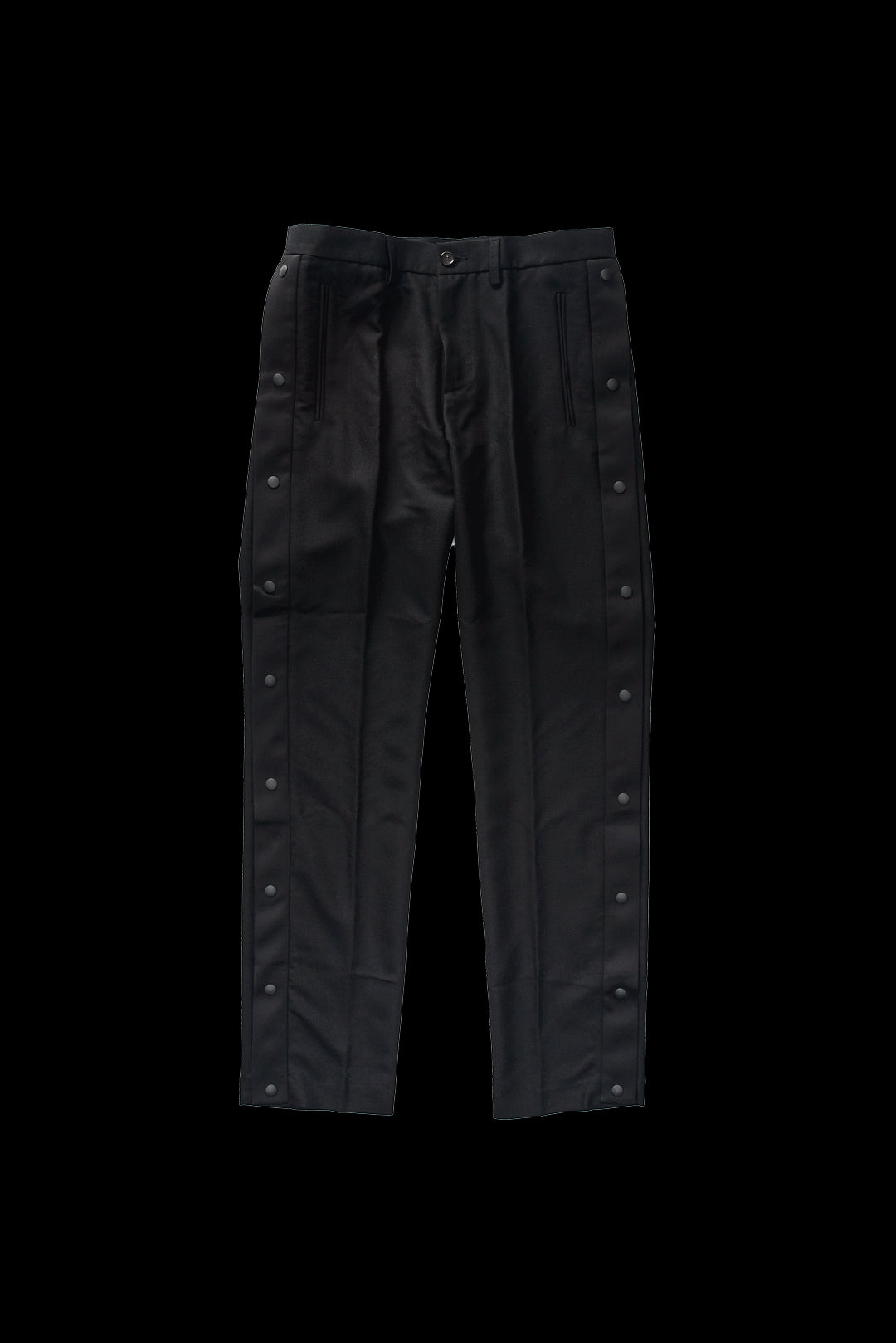 Winnie Side Snap Pants Black 2300