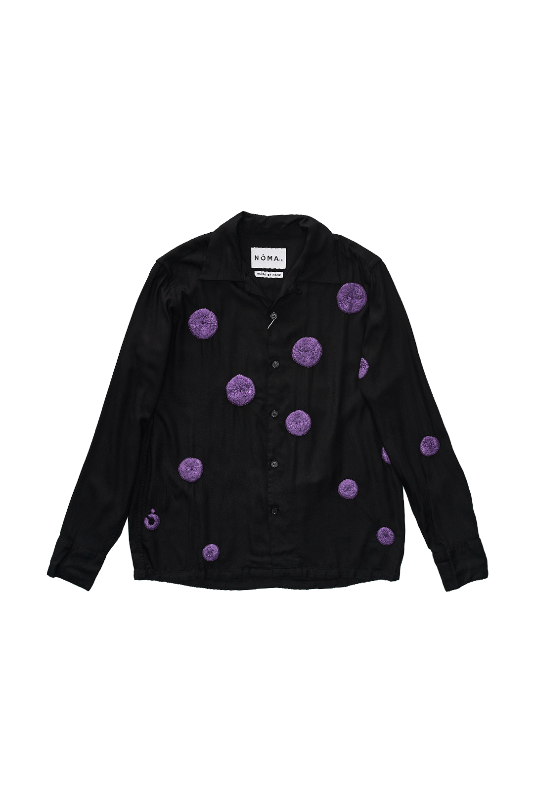 Noma T.D. Polkadot Hand Embroidery Shirt 1733