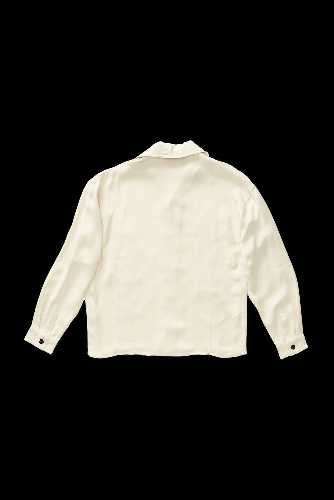 Glass Cypress Hands On Ivory Silk Shirt Ivory 801